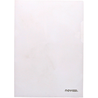 NOVOOO Pro Sichtmappen 120my A4 400197754 transparent genarbt 25 Stück