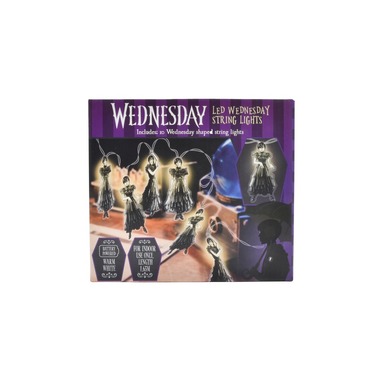 Thumbs Up! Wednesday Lichterkette Dance Pose Schwarz