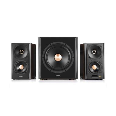 Edifier Paire d’enceintes d’étagère S360DB Brun