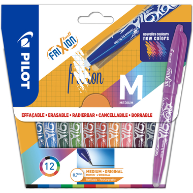 PILOT FriXion Ball 0.35mm 150.001.84 assortiert 10+2 Stück