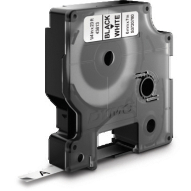 DYMO Nastro D1 nero/bianco S0720780 6mm/7m