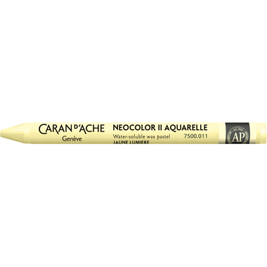 CARAN D'ACHE Wachsmalkreide Neocolor II 7500.011 lichtgelb
