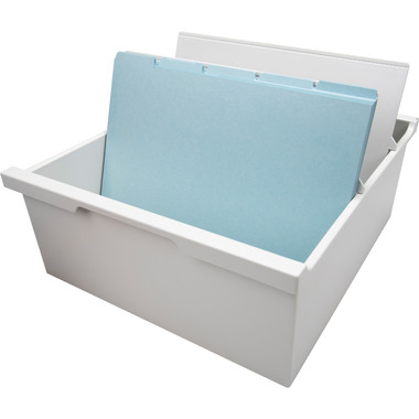 BIELLA Kartei-Leitkarten blanko A5 21055505U blau 25-teilig