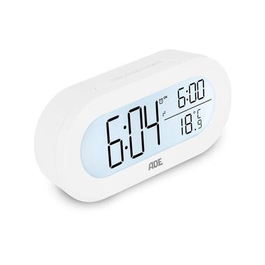 Sveglia digitale bianca