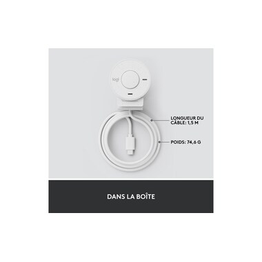 Logitech Webcam Brio 300 White