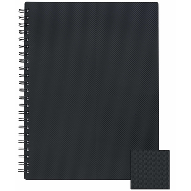 KOLMA Libro spirale A4 02.641.06 nero 20 Taschen