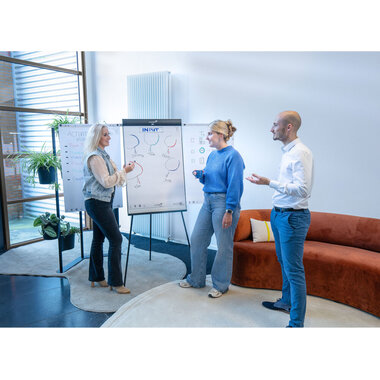 LEGAMASTER Flipchart Dreibein 120x77cm 7-152910 SKETCH PRO