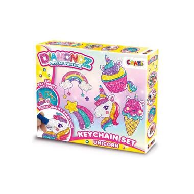 Craze Craft Set Diamondz – Painting Keychain Set Unicorn