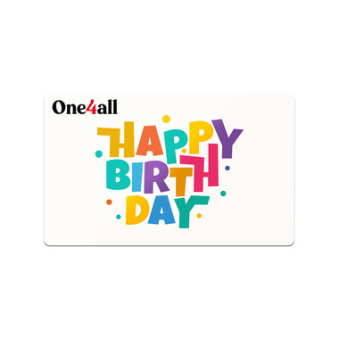 Carta regalo One4all Compleanno variabile
