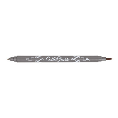 ONLINE Callibrush Pen Double Tip 2mm 19062/6 Brown