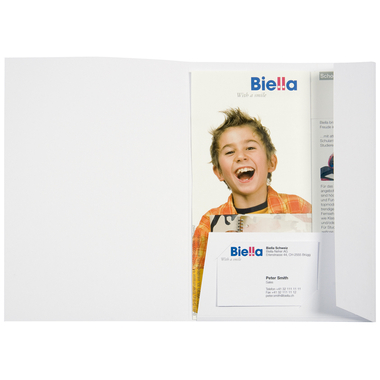 BIELLA Offertmappe Pearl A5 18650001U weiss