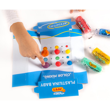 JOVI MY First Baby Knete Set 4x38g 511003746 Plastilina Baby