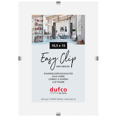 DUFCO Cliprahmen (ohne Rahmen) 1420.41 10.5x15cm