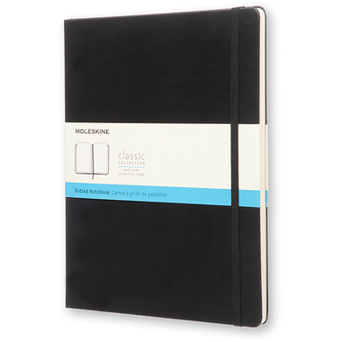 MOLESKINE Notizbuch Classic HC XL 272892727 schwarz, dots 192 Blatt