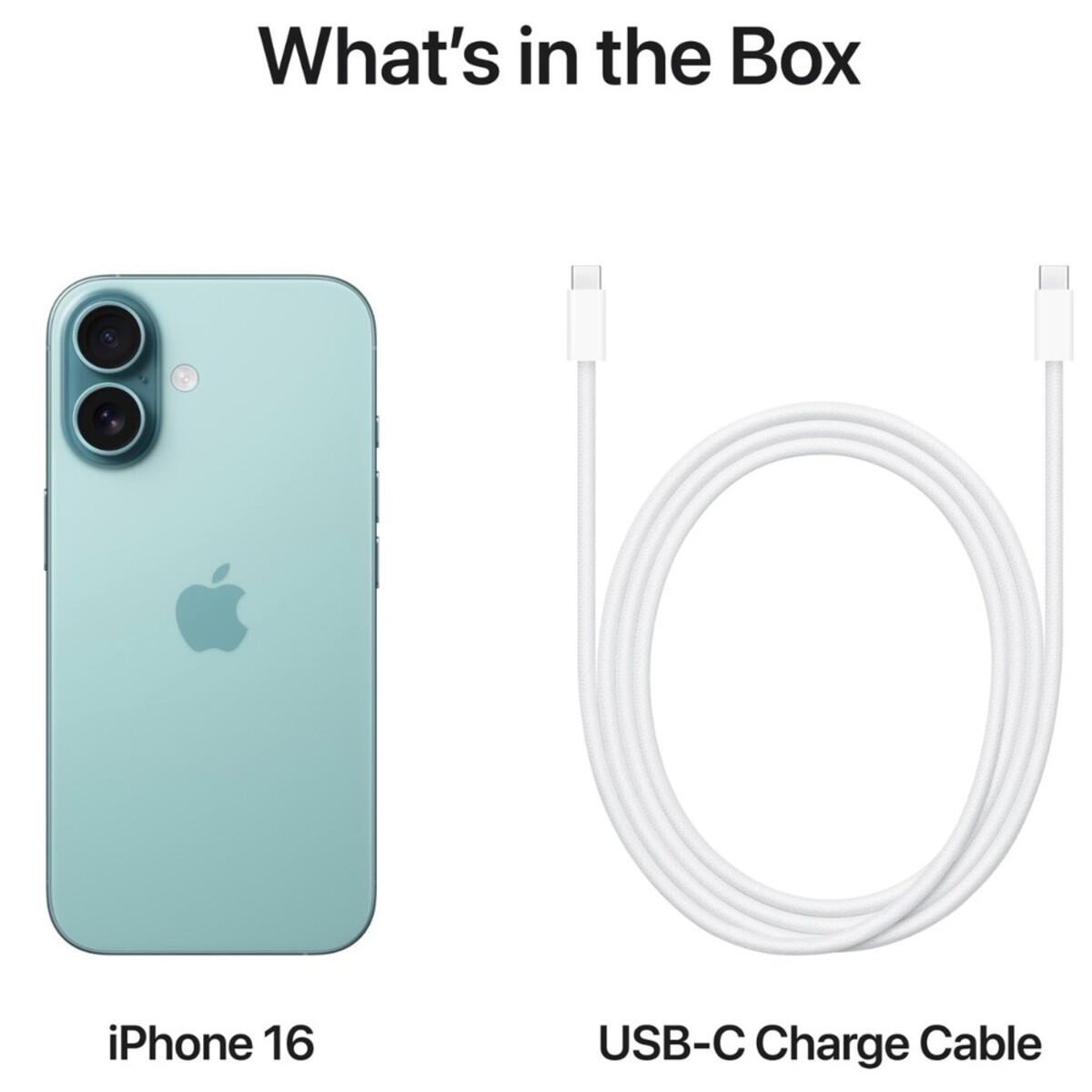 Apple iPhone 16 (512GB, Teal) | postshop.ch