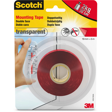 SCOTCH Tapis roulant 19mm×5m 4910C-1950-P transparent