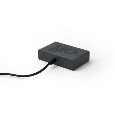 Lexon Digitalwecker Flip Classic Dunkelgrau