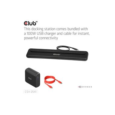 Club 3D Station d'accueil CSV-2541