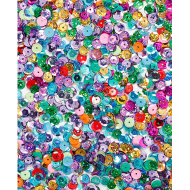 I AM CREATIVE Pailletten Set 150g 4010.07 assortiert