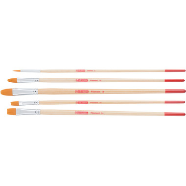 TALENS Set pennelli per olio e acryl 9099235M rotondo,piatta,gatto 5 pezzi