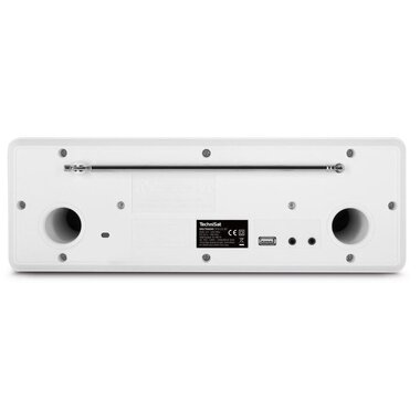 Technisat DAB+ Radio DigitRadio 370 CD BT White