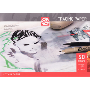 TALENS Papier calque A4 91530032 FSCM80 50 feuilles