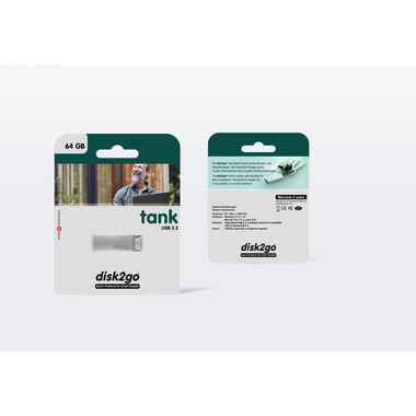 DISK2GO USB-Stick tank 3.0 64GB 30006586 USB 3.0
