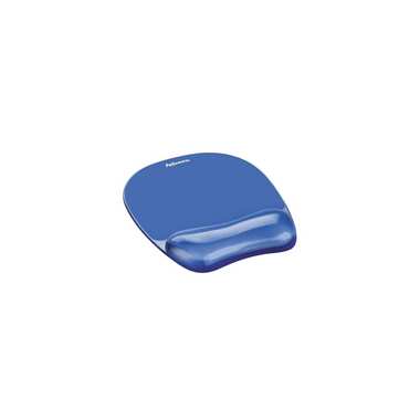 Fellowes Workplace Tappetino per mouse ergonomico Blu