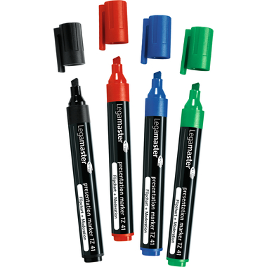 LEGAMASTER Marker TZ41 2-5mm 7-155094 4er astuccio