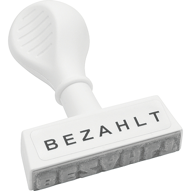 WEDO Textstempel 193 9 Bezahlt