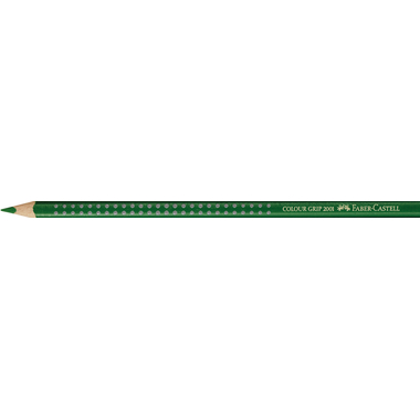 FABER-CASTELL Farbstift Colour Grip 112467 permanentgrün olive