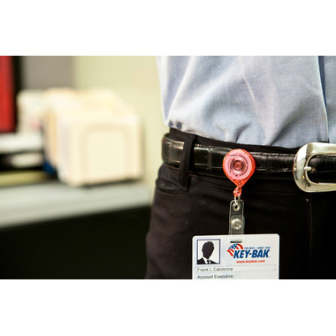 RIEFFEL SWITZERLAND Badgehalter A15275 rot