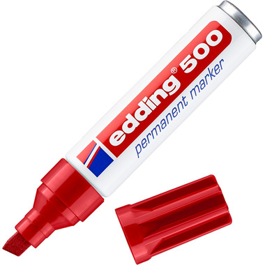 EDDING Permanent Marker 500 2-7mm 500-2 rot