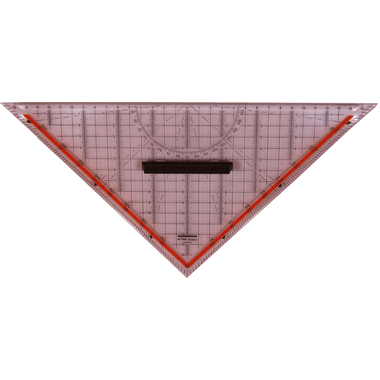 RUMOLD Equerre à dessin 30cm 1058 technique coloré/transp.