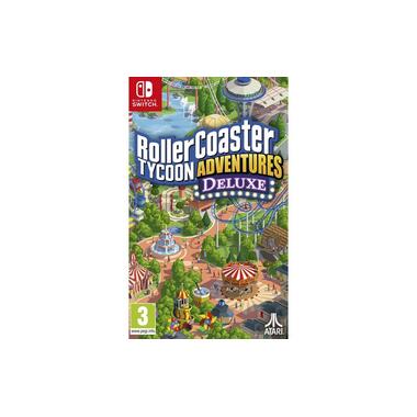 Atari Games RollerCoaster Tycoon Adventures Deluxe [NSW] (I) (Box)