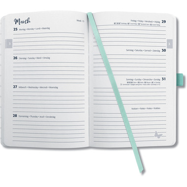 JOLIE Agenda Feel 2026 J6408 1S/2P mighty mint ML A6