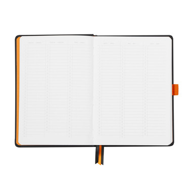RHODIA Notizbuch Goalbook HC A5 118571C schwarz, dots 120 Blatt