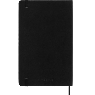 MOLESKINE Wochen-Notizkalender 25/26 DHB18WN3Y26 18M liniert HC schwarz 13x21cm