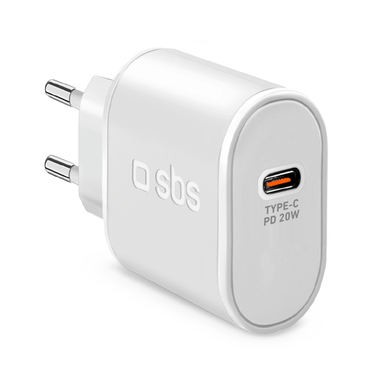 Caricabatterie 20W a muro per smartphone e tablet