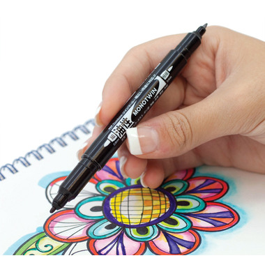 TOMBOW Mono twin Zeichen-Marker OS-TME33 schwarz