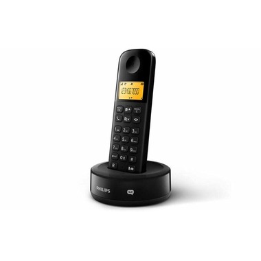 Philips Cordless Phone D2601B Black