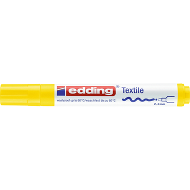 EDDING T-Shirt-Marker 4500 2-3mm 4500-5 jaune