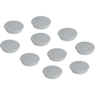 FRANKEN Haftmagnete 24mm HM20 12 grau 10 Stück