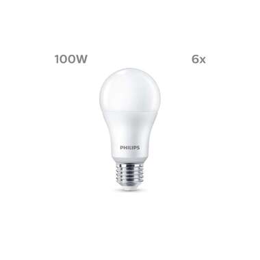 Philips Lamp LED 100W A67 E27 CW FR ND 6CT/6 Neutral White (NW)
