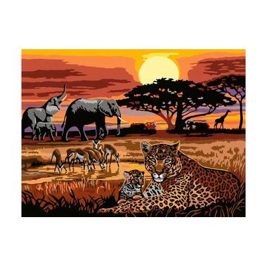 Ravensburger Painting by Numbers CreArt: Savannah Landscapes