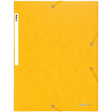 BIELLA Dossier ferm. Élastique A4 17840020U jaune, 590gm2 220 flls.