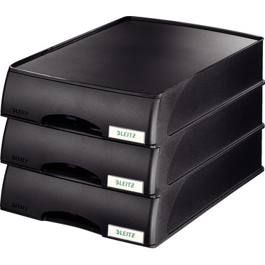 LEITZ Briefkorb-Schublade Plus A4 5210095 schwarz