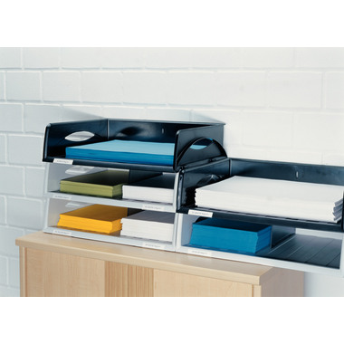 LEITZ Briefkorb Sorty Jumbo A3/C3 52320095 schwarz