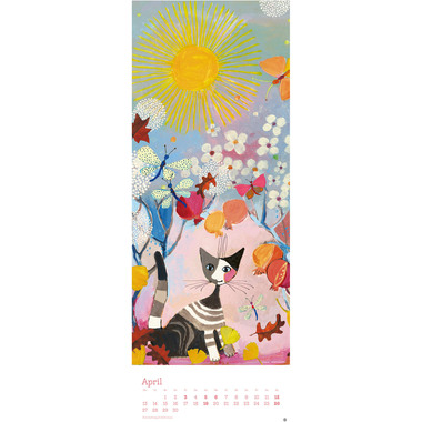 HEYE Bildkalender 2026 21890+26 R. Wachtmeister DE 24.5x69cm