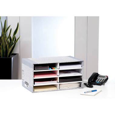 FELLOWES BankersBox système archiv. 08750EU gris/blanc 8 cases